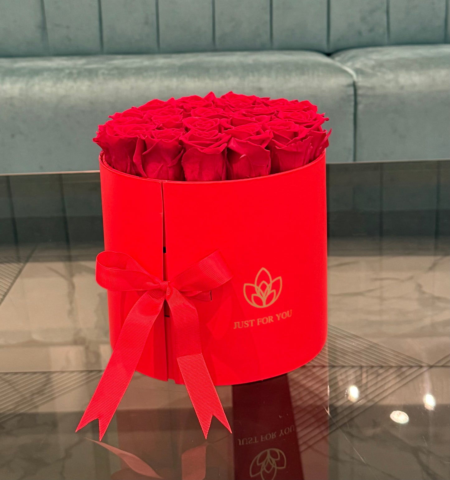 3 Tier Red Premiun Box / Preserved Flowers