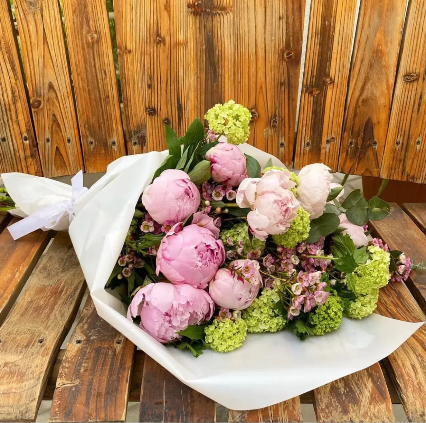 Large Peonies bouquet.