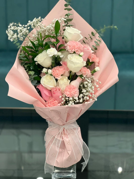 Exclusive Pink and White