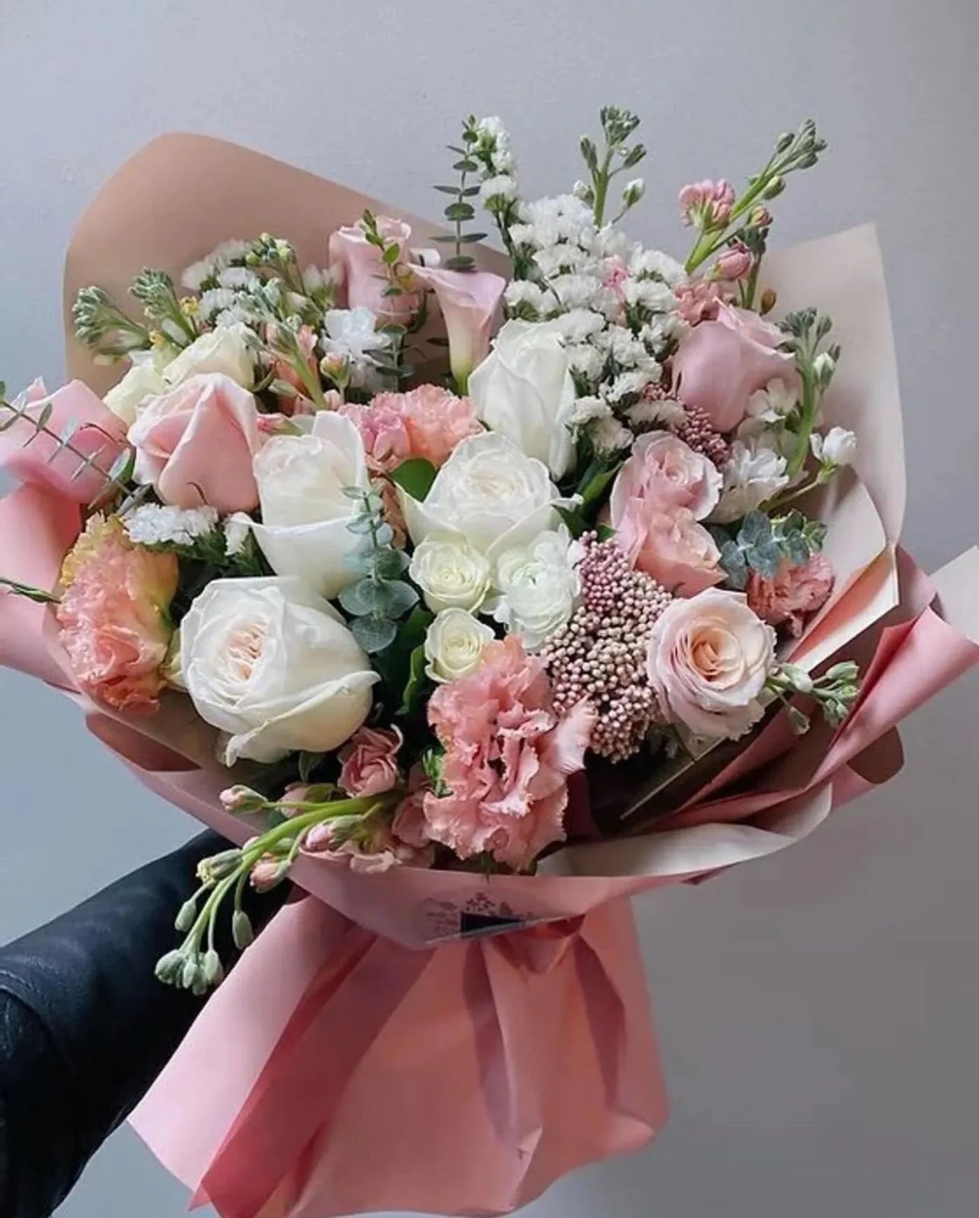 Pink-White pure bouquet