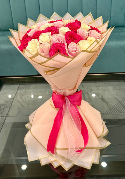 30 Roses  Passion Bouquet