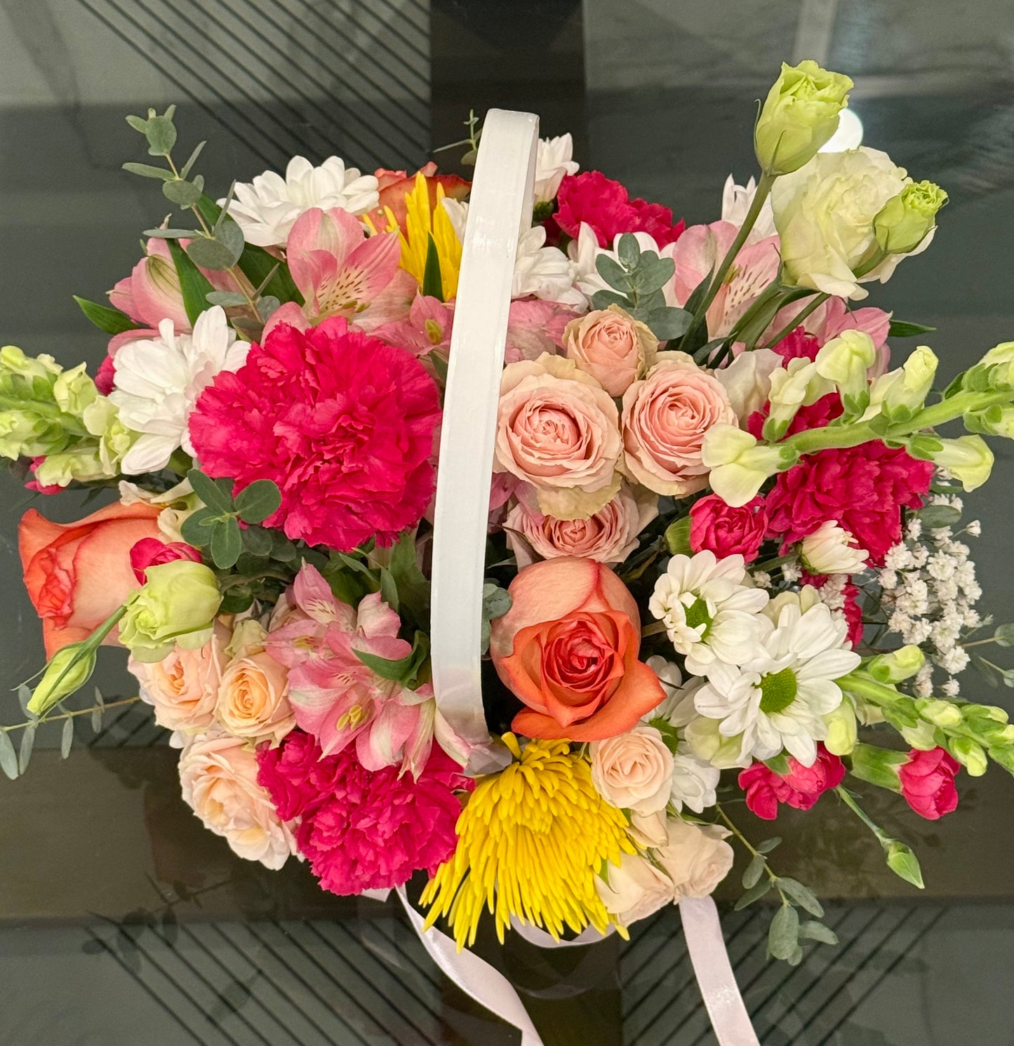 Sunset Garden Basket