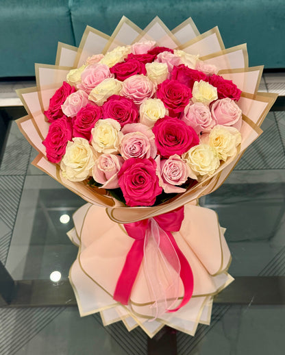 30 Roses  Passion Bouquet