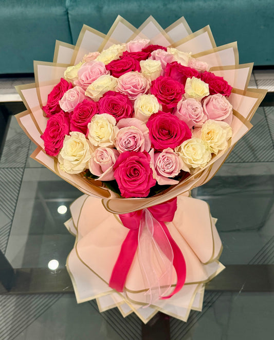 30 Roses  Passion Bouquet