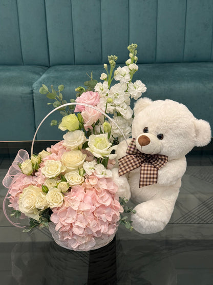 Sweet Baby Girl Bloom Basket