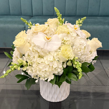 White Roses and Orchids Luxury