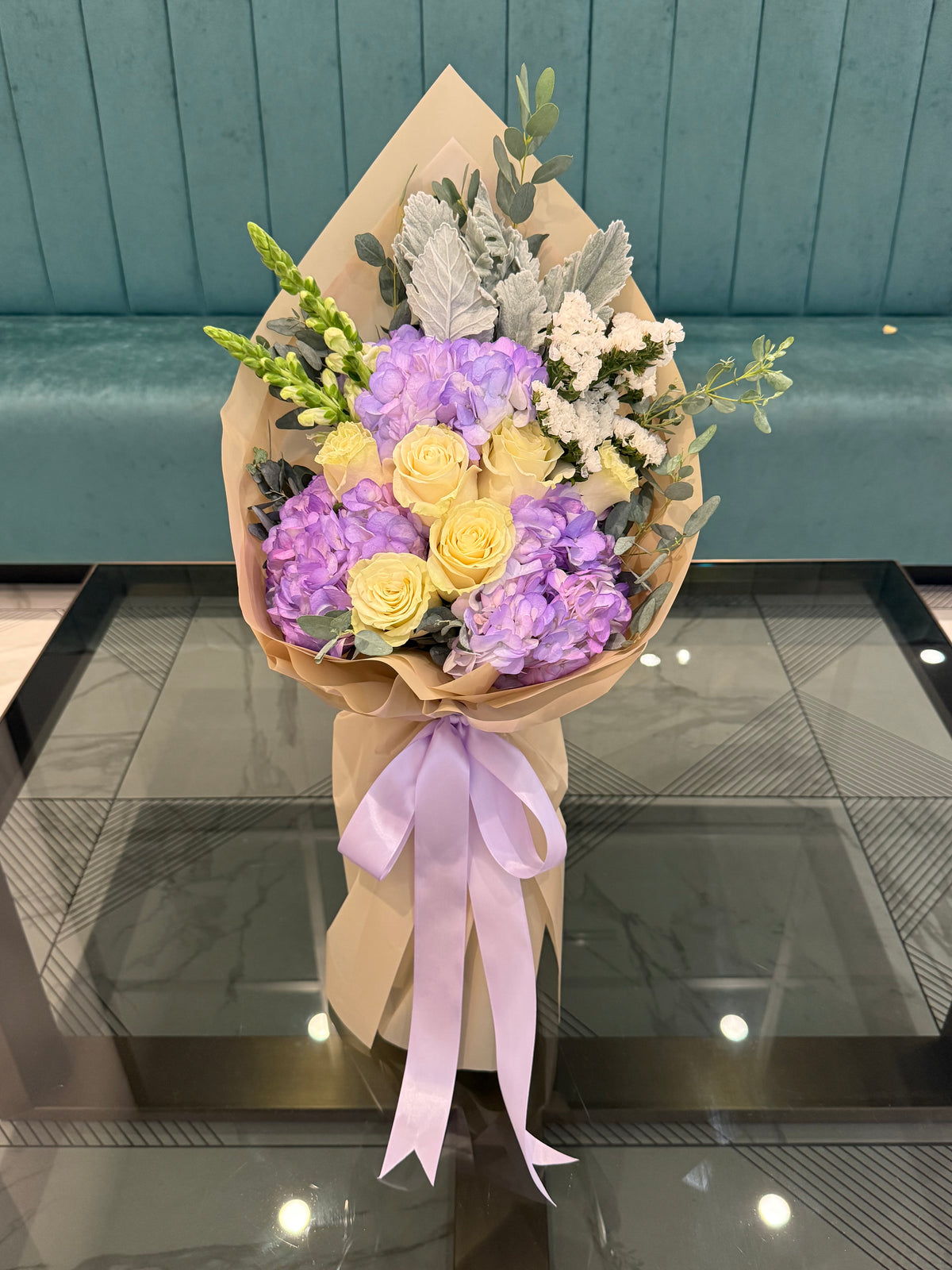 Lavender White Bouquet