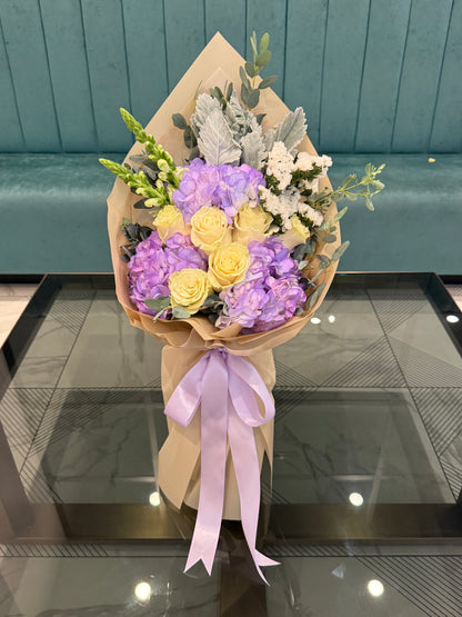 Lavender White Bouquet