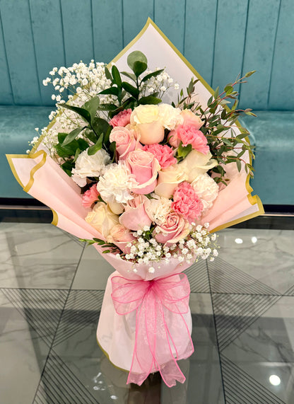 Exclusive Pink and White