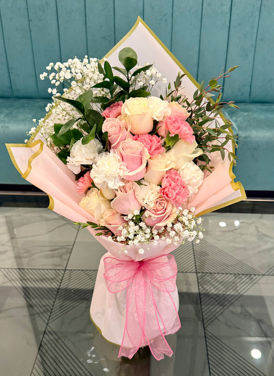 Exclusive Pink and White