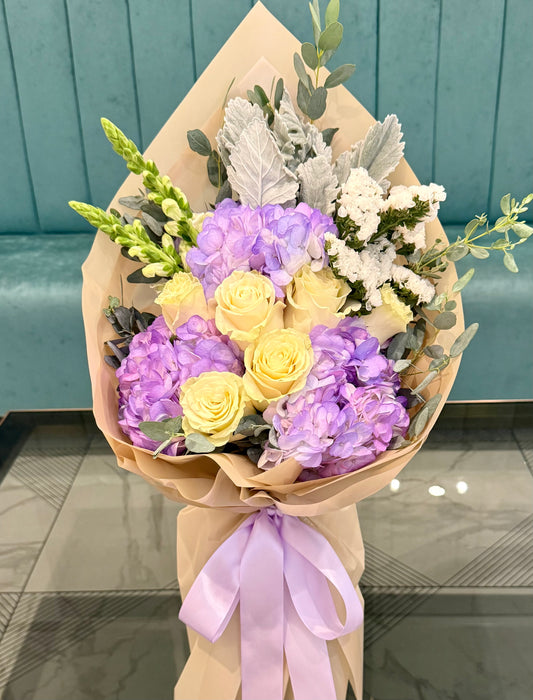 Lavender White Bouquet