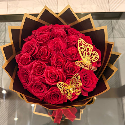 VALENTINEs STOCK SALE - 25 Premium Roses