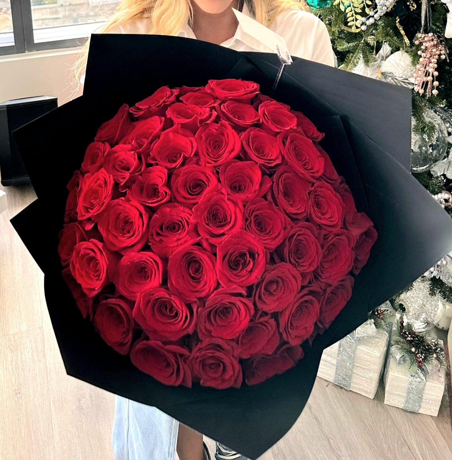 200 Red Premium Roses