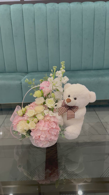 Sweet Baby Girl Bloom Basket
