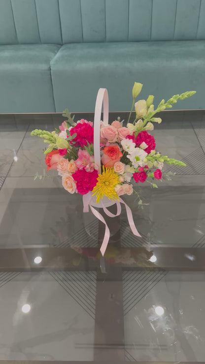Sunset Garden Basket